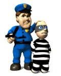 Policjant aresztuje złodzieja